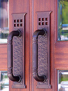 Adams Funeral Home Door Pulls